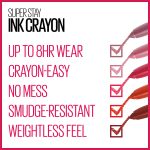 Maybelline Super Stay Ink Crayon Lipstick Makeup, Precision Tip Matte Lip Crayon with Built-in Sharpener, Longwear Up To 8Hrs, Achieve It All, Brown Nude, 1 Count - Image 7